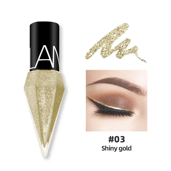 Diamond Shining Eyeliner Durable Waterproof and Sweat-proof 5-color Liquid Eye Shadow Maquillage Professional Makeup Tools - Image 6
