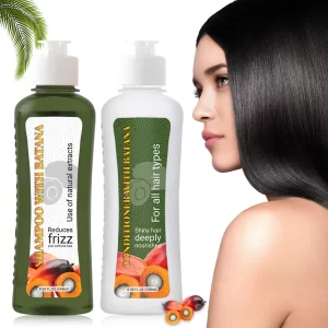 Shampoo Set Gentle Natural Promotes Hair Growth Nourishes Scalp Moisturizing Oil Control Shampoo Moisturizing Conditioner Set
