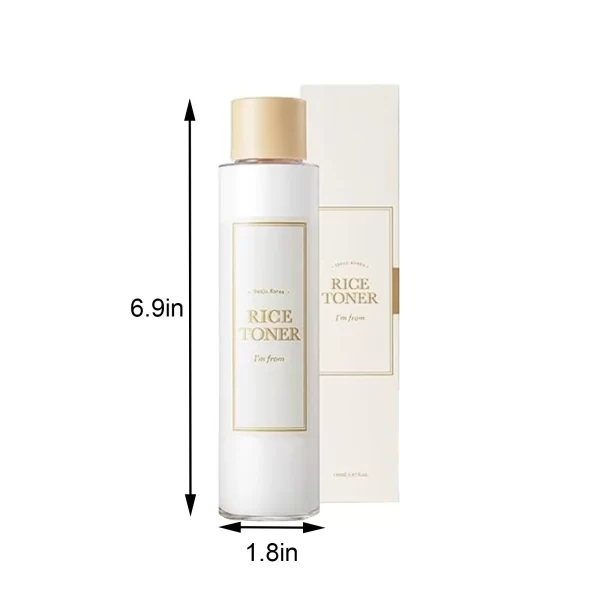 150ml Organic Rice Face Toner Anti-Aging, Moisturizing, Care Solution for Softening, Brightening, Repairing Facial Healthy Gift - Image 7
