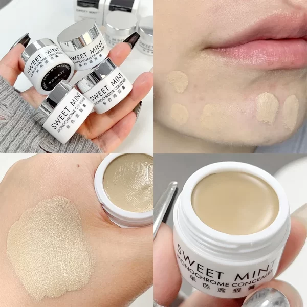 Multifunction Moisturizing Matte Concealer Makeup Texture Covers Acne Marks Dark Circles Contouring Palette Cream Face Cosmetics - Image 12
