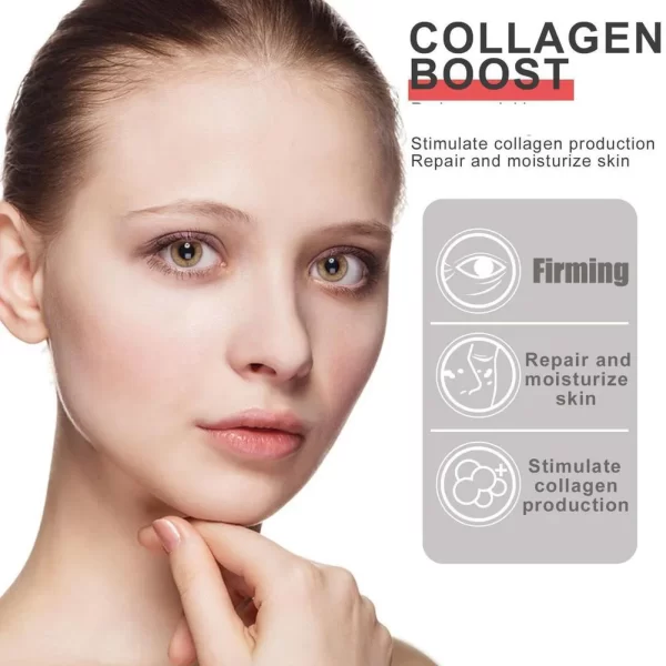 1/2pcs 30ml Collagen Boost Firming Essence Cream Fade fine lines Face brightening lightining Serum Cream skin care for women - Image 4