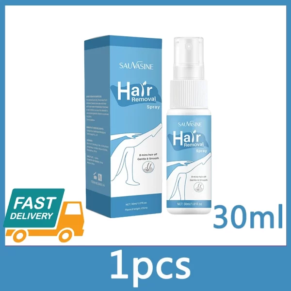 Pain Without Hair Removal Spray Woman Body Leg Privates Facial Hair Remover Men Hair Growth Inhibitors Mild Hair Removal 30ML - Image 10