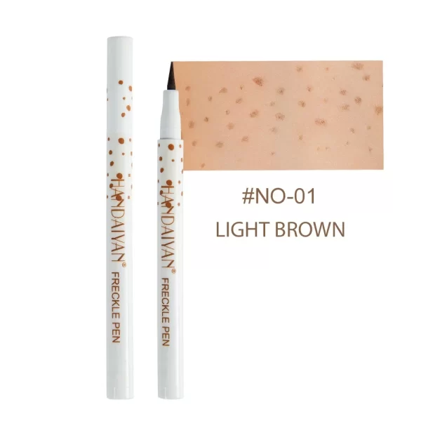 1PC Brown Lifelike Freckle Pen Concealer Dot Spot Pen Waterproof Long Lasting Easy and Convenient Face Concealer Makeup Cosmetic - Image 7