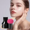 Cosmetic Puff Powder Brush - Mushroom Shape Handle Makeup Beauty Tool, Smooth Foundation Sponge For Dry & Wet Concealer - Image 3
