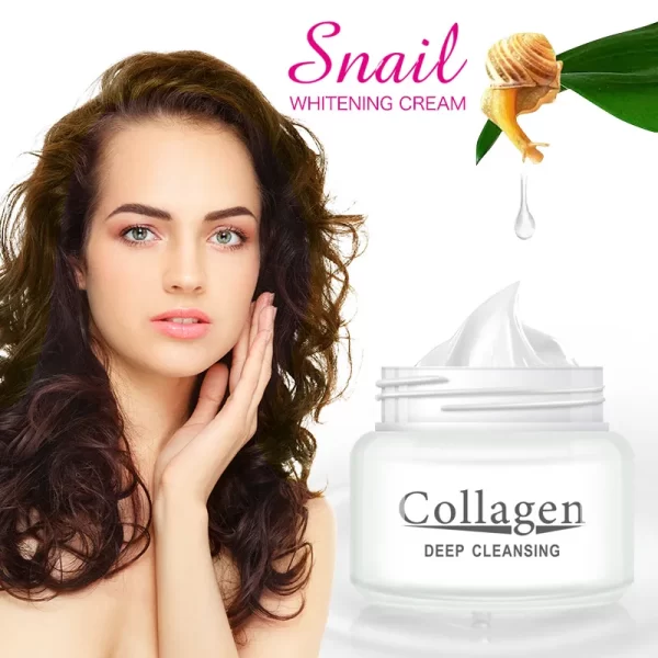 Snail Collagen Face Cream Moisturizing Face skincare Creams Firming Brightening Hydrating Facial Cream Skin Care Products - Image 5