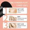 Cosmetic Puff Powder Brush - Mushroom Shape Handle Makeup Beauty Tool, Smooth Foundation Sponge For Dry & Wet Concealer - Image 6