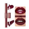 2 IN 1 Double Head Lip Gloss Matte Velvet Red Lip Tint Liquid Lipstick Mirror Gloss Lip Glaze Waterproof Lips Makeup Cosmetics - Image 9