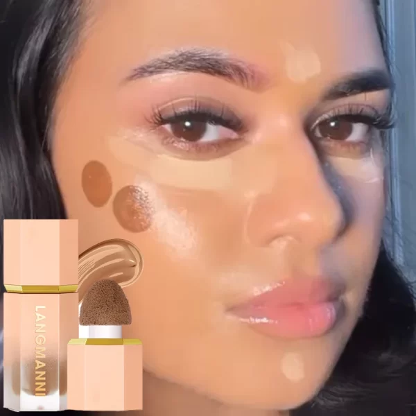 Waterproof Liquid Contour Bronzer Stick Natural Lasting Matte Nose Shadow Contouring Brighten Face Highlighter Cream Face Makeup - Image 2