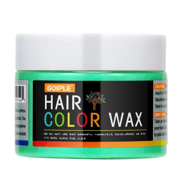 GOIPLE Unisex 120g Hair Color Wax Pomade Temporary Long Lasting Hold Hair Dye Cream Mud Disposable Molding Coloring Styling Gel - Image 8