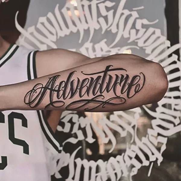 Semi Permanent Juice Ink Lasitng Temporary Tattoo Sticker Arm Sleeve Wings Text Eye Rose Waterproof Tattoos Fake Keep 7-15 Days - Image 22