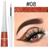 Glitter Liquid Eyeliner Pen Pearlescent Sequins Diamond Bright Shining Eyeliner Waterproof Lasting Eye Shadow Women Cosmetics - Image 19