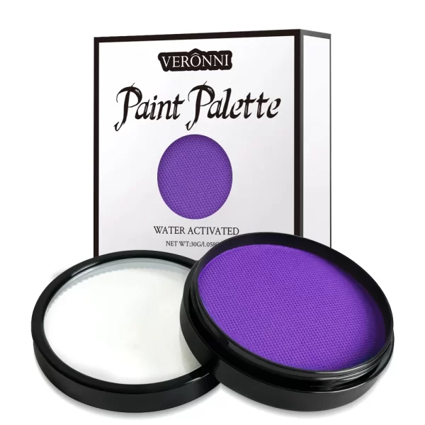 30G Water Solubility Monochromatic Body Paint Black And White Makeup Face Paint Halloween Party Waterproof Makeup Body Painting - Image 16