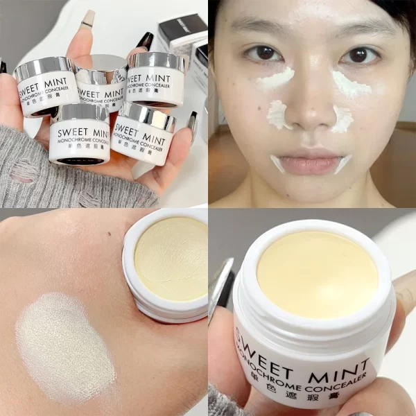 Multifunction Moisturizing Matte Concealer Makeup Texture Covers Acne Marks Dark Circles Contouring Palette Cream Face Cosmetics - Image 13