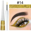 Glitter Liquid Eyeliner Pen Pearlescent Sequins Diamond Bright Shining Eyeliner Waterproof Lasting Eye Shadow Women Cosmetics - Image 21