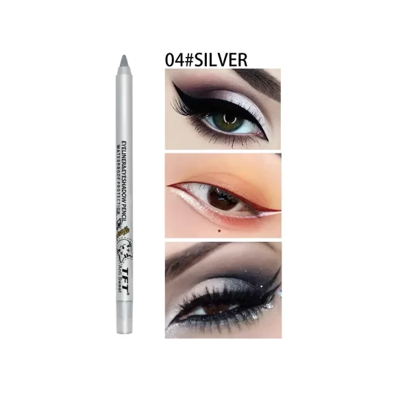 14 Colors Colorful Long-lasting Eyeliner Pencil Waterproof Quick-Dry No Blooming Blue Pink Eye Liner Pen Cosmetics Tools - Image 9