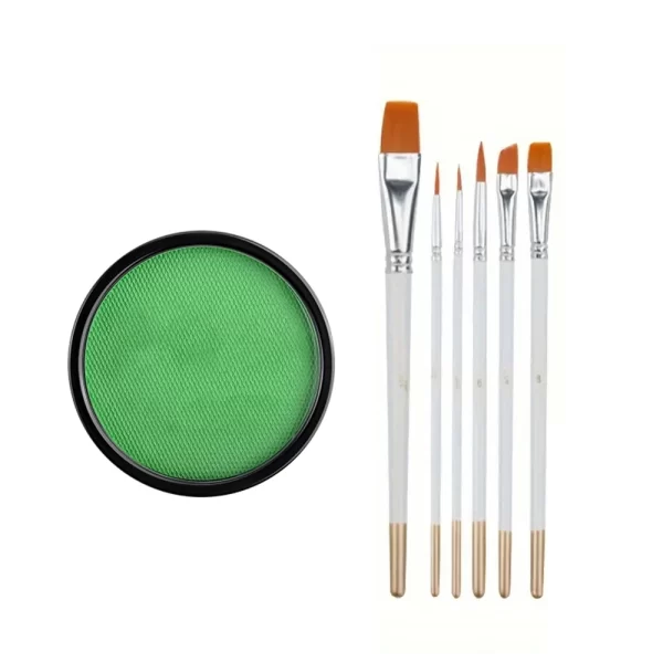 30G Water Solubility Monochromatic Body Paint Black And White Makeup Face Paint Halloween Party Waterproof Makeup Body Painting - Image 9