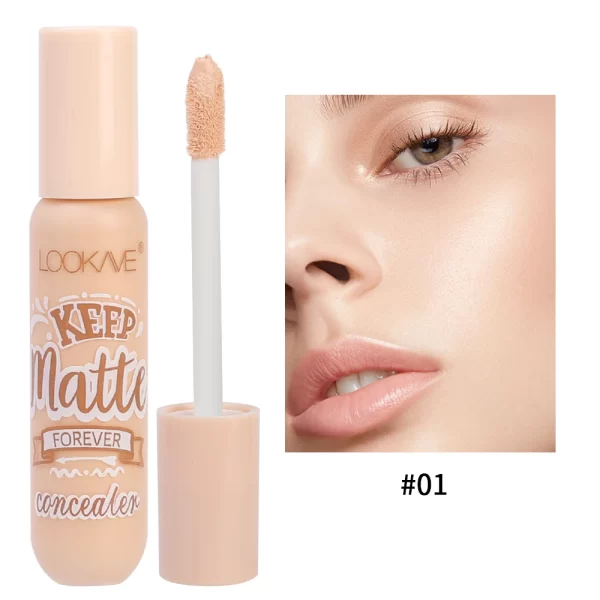 Waterproof Matte Liquid Concealer Cream Makeup Moisturizing Cover Acne Dark Circles Foundation Modify Face Contouring Cosmetics - Image 7