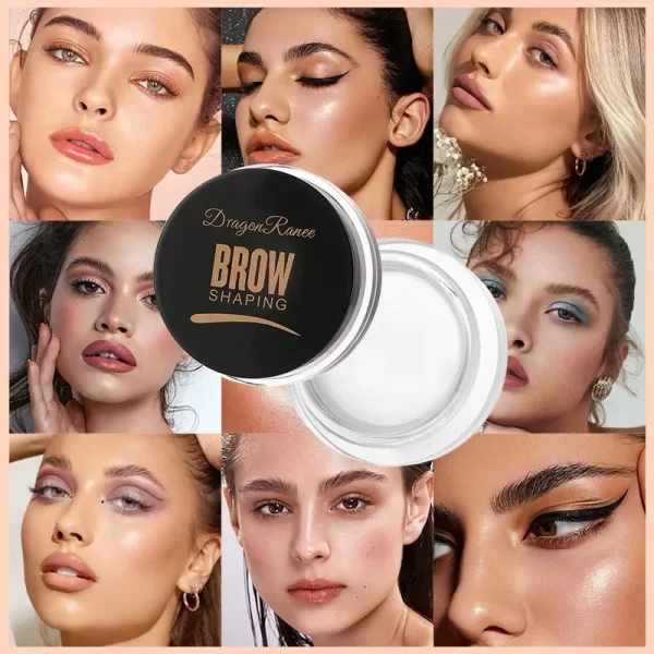 3D Wild Eyebrow Gel Wax Brow Styling Soap Waterproof Long Lasting Tint Eyebrows Enhancers Brows White Brown Makeup Cosmetic Tool - Image 4