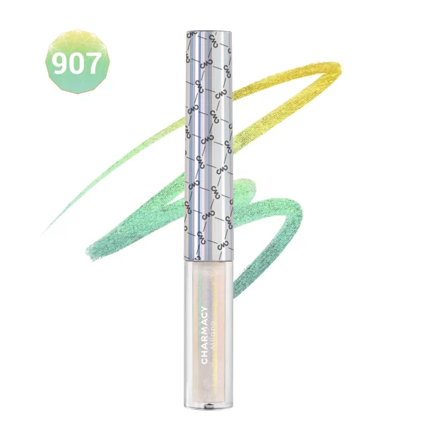 CHARMACY Chameleon Waterproof Liquid Eyeliner Glitter Long-lasting High Pigment Smudge-proof Eye Liner Makeup Cosmetic for Women - Image 12