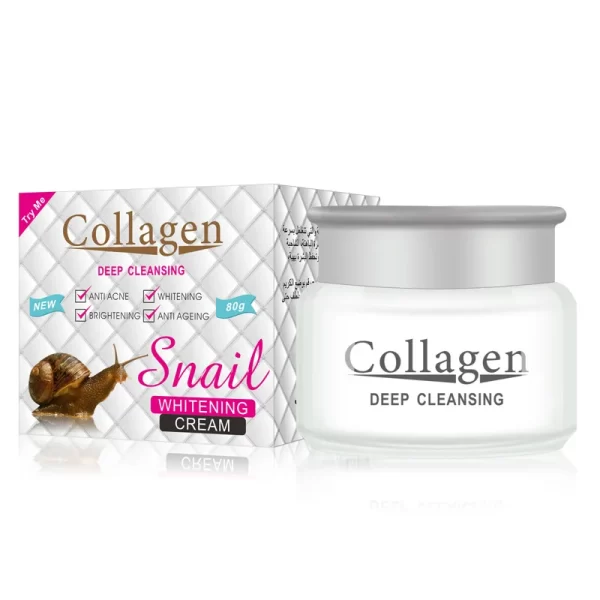 Snail Collagen Face Cream Moisturizing Face skincare Creams Firming Brightening Hydrating Facial Cream Skin Care Products - Image 6