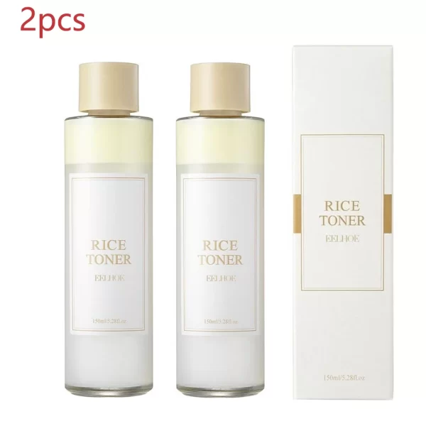 Rice Face Toner Moisturizing Water Brightening Lifting 150ml Deep Facial Cleanser For Young Glowy Korean Skin Care - Image 2