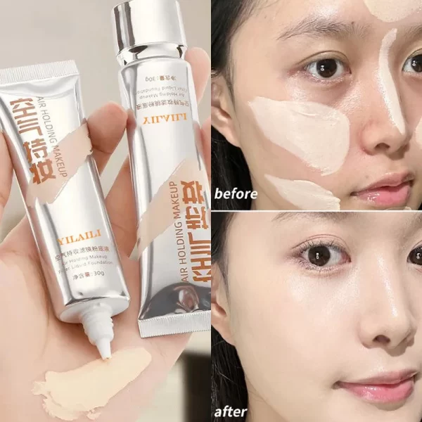 Liquid Oil Control Foundation Waterproof Lasting BB Cream Contouring Cosmetics Full Coverage Face Corrector Concealer Makeup - Image 2