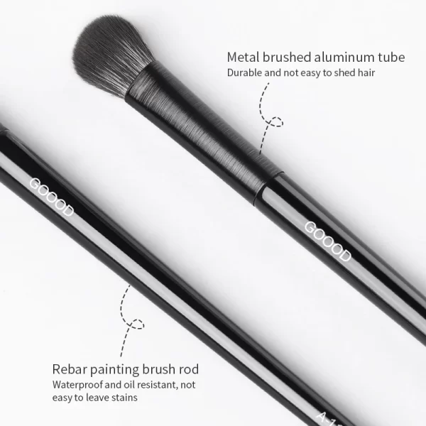 Natural Eye Makeup Brushes Set Eyeshadow Brush Eyebrow Contour Eyeliner Brush Women Eyes Cosmetic Blending Detail Make Up Tools - Image 6