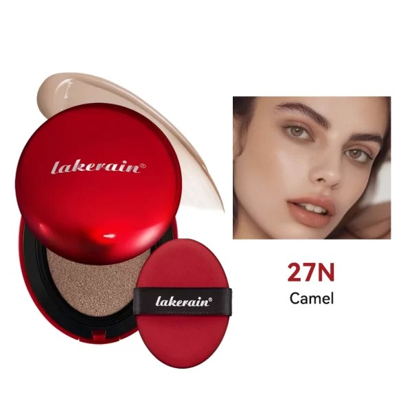 TIRTIR Cushion Foundation Fit Cushion Foundation Full Coverage Waterproof Long-lasting Concealer Long-lasting Makeup Semi-Matte - Image 14