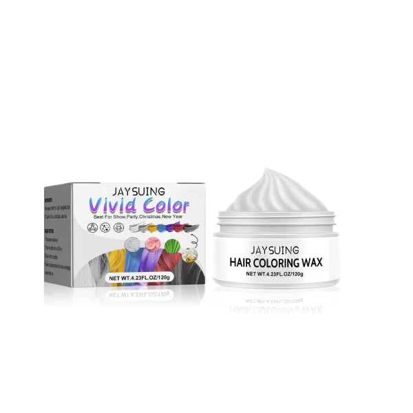 Fashion Hair Color Cream Temporary Dyeing Instant White Roots Coverage Unisex Smoky Gray Punk Style Light Silver Hair Dye Tint - Image 7