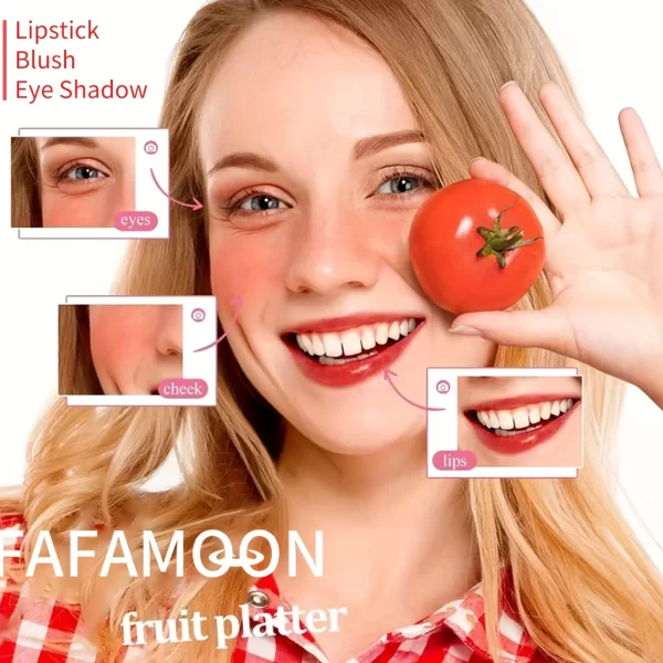 Lip Gloss, Long-Lasting Water Tint, Cup-Resistant Lip Stain, Hydrating Lip Makeup, Fruit Platter Series - Image 5