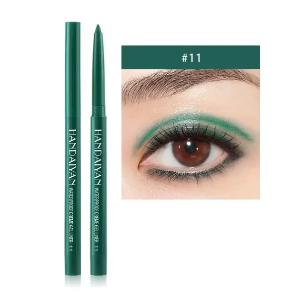 Sexy Purple Waterproof Matte Eye Cosmetics EyeLiner Pencil Long Lasting Women Fashion Pink Black Eye Charming Eye Liner Pencil - Image 20