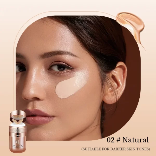 Air Cushion BB Cream Butterfly Powder Puff Moisturizing Foundation Concealer Whitening Oil-control Waterproof Makeup Cosmetics - Image 7