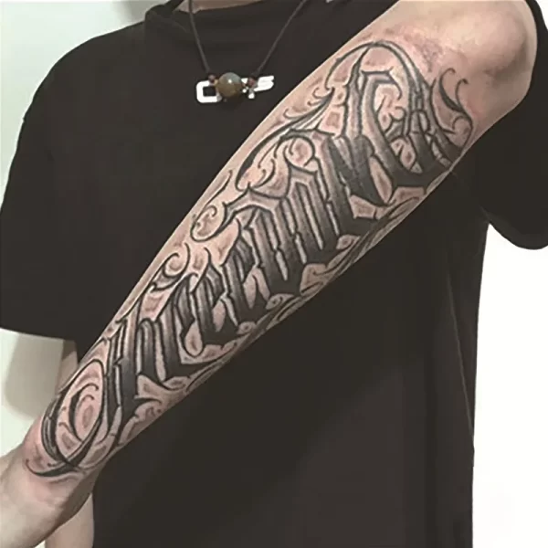 Semi Permanent Juice Ink Lasitng Temporary Tattoo Sticker Arm Sleeve Wings Text Eye Rose Waterproof Tattoos Fake Keep 7-15 Days - Image 10