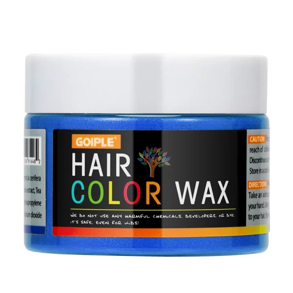 GOIPLE Unisex 120g Hair Color Wax Pomade Temporary Long Lasting Hold Hair Dye Cream Mud Disposable Molding Coloring Styling Gel - Image 16