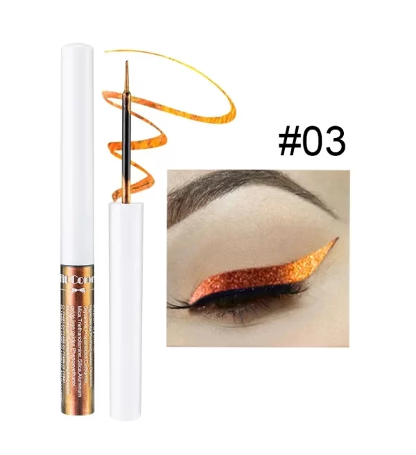 1PC Pearl Gloss Shiny Metallic Eyeshadow Liner Liquid Chameleons Eyeliner Multi Chrome Color Aurora Eye Makeup Glitter Pigment - Image 9