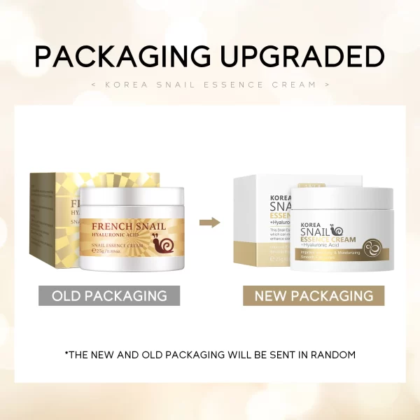 Snail Anti-aging Cream Collagen Moisturizing Nourish Repair Face Damaged Lift Firm Smooth Bright Whitening Skin Care Day Cream - Image 4