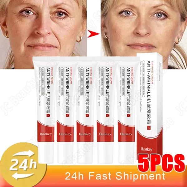 Instant Wrinkle Remover Face Cream Anti Aging Firming Lifting Fade Fine Lines Whitening Moisturizing Brighten Tighten Skin Care - Image 9