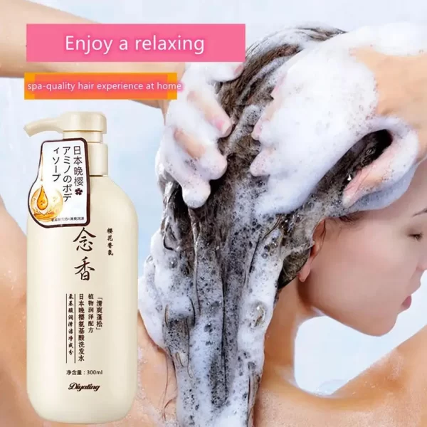 Fragrant Japanese Amino Acid Shampoo Hair Conditioner Body Wash 3pcs Set Hair Shampoo Bath Lotion Shampoo Skin Care - Image 4