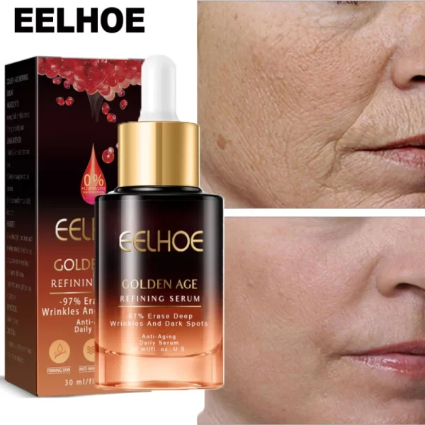 Instant Remove Wrinkle Serum Firming Lifting Anti-Aging Fade Fine Lines Improve Puffiness Moisturizing Brighten Face Skin Care - Image 6