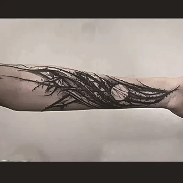 Semi Permanent Juice Ink Lasitng Temporary Tattoo Sticker Arm Sleeve Wings Text Eye Rose Waterproof Tattoos Fake Keep 7-15 Days - Image 17