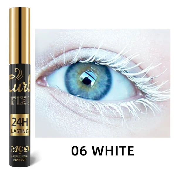 Vibrant Rainbow Color Mascara - 11 Waterproof Shades, Long-Lasting Curl Extension, Ink Formula for Dual-Eyeliner Effect - Quick - Image 12