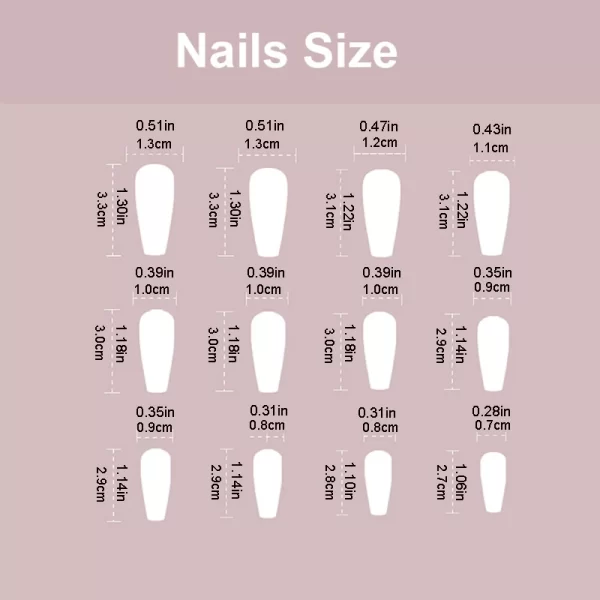 3D fake nails accessories for halloween party blood hand clown designs long french coffin tips faux ongles press on false nail - Image 4
