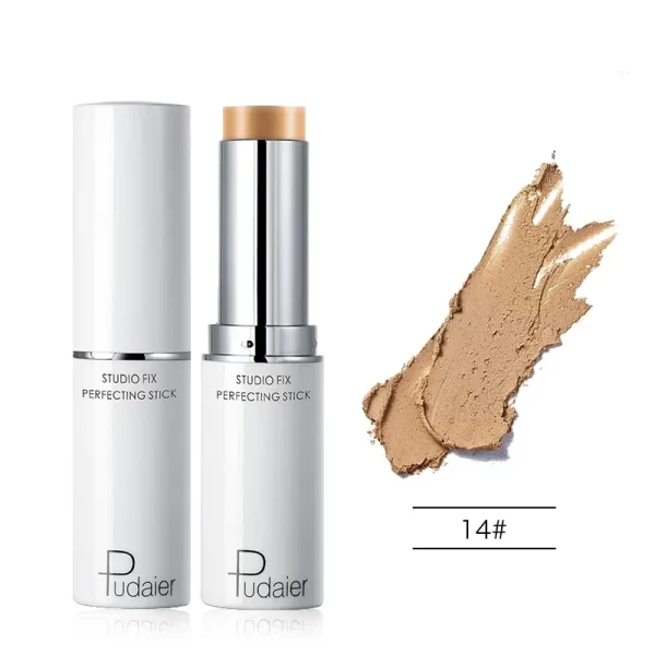 Pudaier Highlighter Face Concealer Foundation Cream Make Up Corrector Stick Cover Dark Circle Makeup Concealer Pencil - Image 25