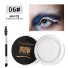 3D Wild Eyebrow Gel Wax Brow Styling Soap Waterproof Long Lasting Tint Eyebrows Enhancers Brows White Brown Makeup Cosmetic Tool - Image 12