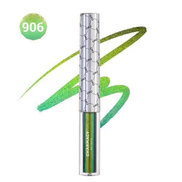 CHARMACY Chameleon Waterproof Liquid Eyeliner Glitter Long-lasting High Pigment Smudge-proof Eye Liner Makeup Cosmetic for Women - Image 13