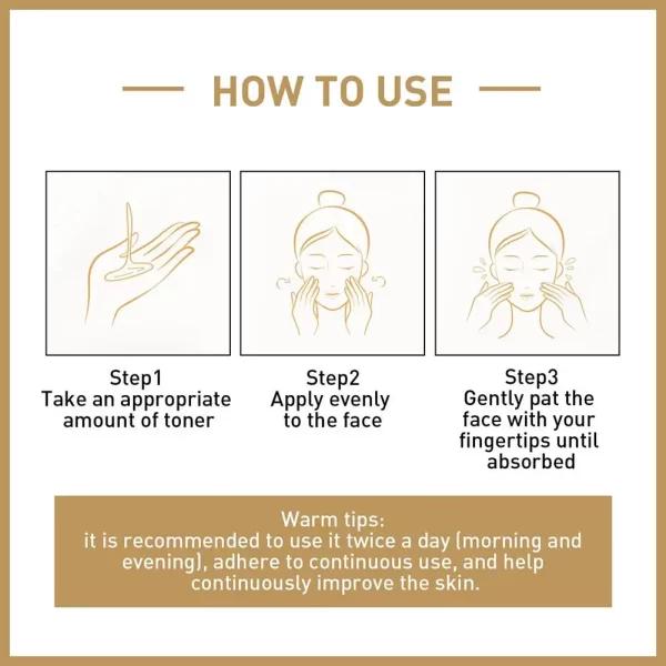 Rice Face Toner Moisturizing Water Brightening Lifting 150ml Deep Facial Cleanser For Young Glowy Korean Skin Care - Image 6