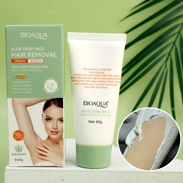 Fast Mild Hair Removal Cream Hair Growth Inhibitor Arm Armpit Leg Permanent Depilatory Moisturizing Beauty Smooth Body Skin Care - Image 6