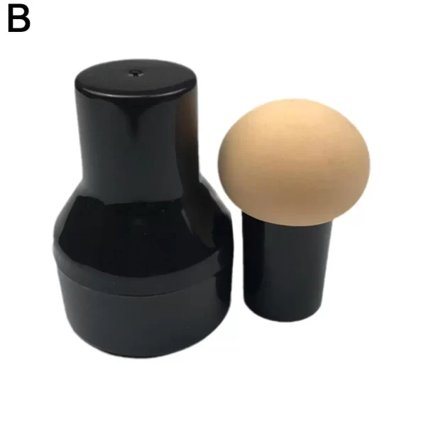 Cosmetic Puff Powder Brush - Mushroom Shape Handle Makeup Beauty Tool, Smooth Foundation Sponge For Dry & Wet Concealer - Image 7