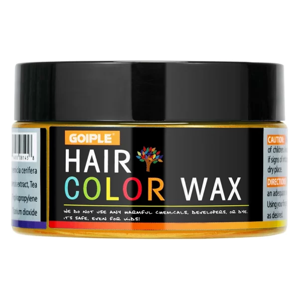GOIPLE Unisex 120g Hair Color Wax Pomade Temporary Long Lasting Hold Hair Dye Cream Mud Disposable Molding Coloring Styling Gel - Image 13