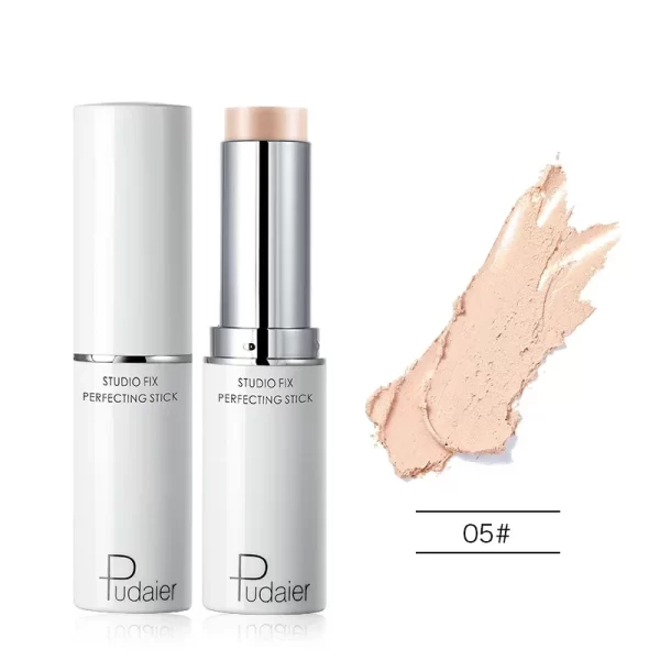 Pudaier Highlighter Face Concealer Foundation Cream Make Up Corrector Stick Cover Dark Circle Makeup Concealer Pencil - Image 7